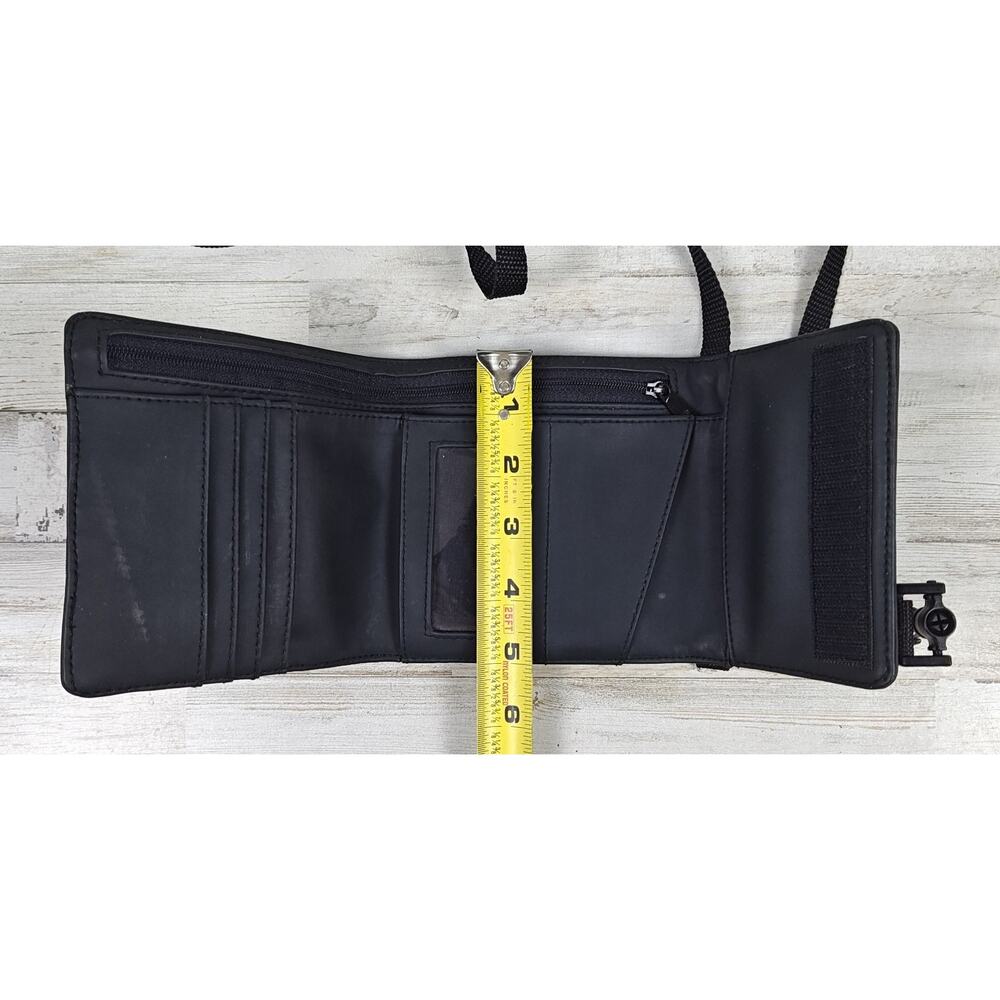 VTG RALPH LAUREN POLO SPORT Mini Crossbody Bag Black w/R67L On Flap 90s-Y2K - Picture 11 of 11